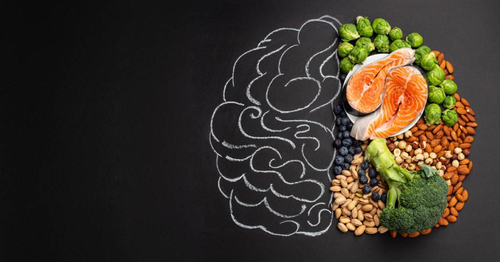 Brain foods for 2026 including fruits, vegetables, nuts and healthy foods for better focus and memory